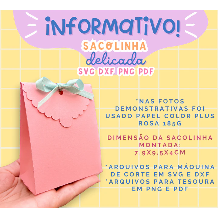Arquivo de Corte Caixinhas Moldes Limpos para Personalização Pdf 14