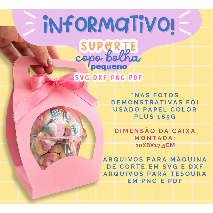 Arquivo de Corte Caixinhas Moldes Limpos para Personalização Pdf 6
