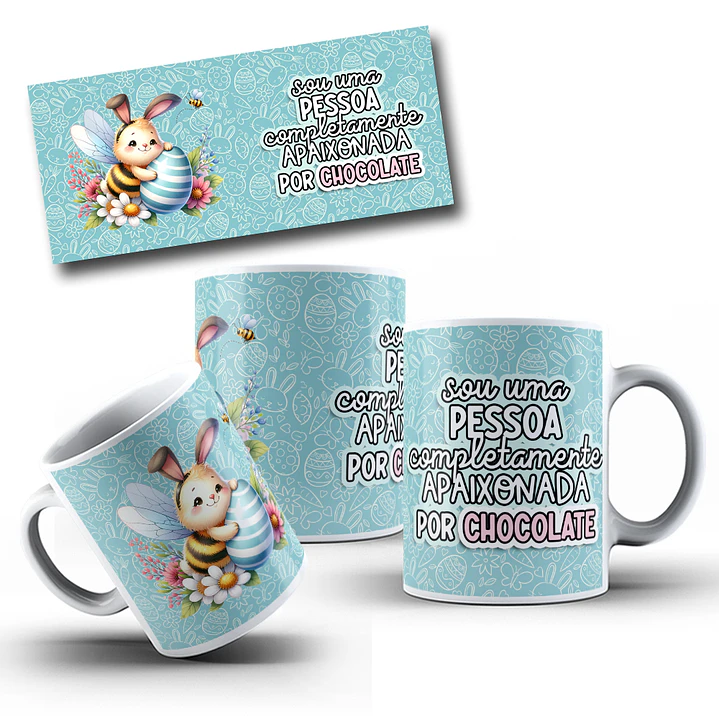 21 Arte para Caneca Páscoa Arquivo em Jpg 8