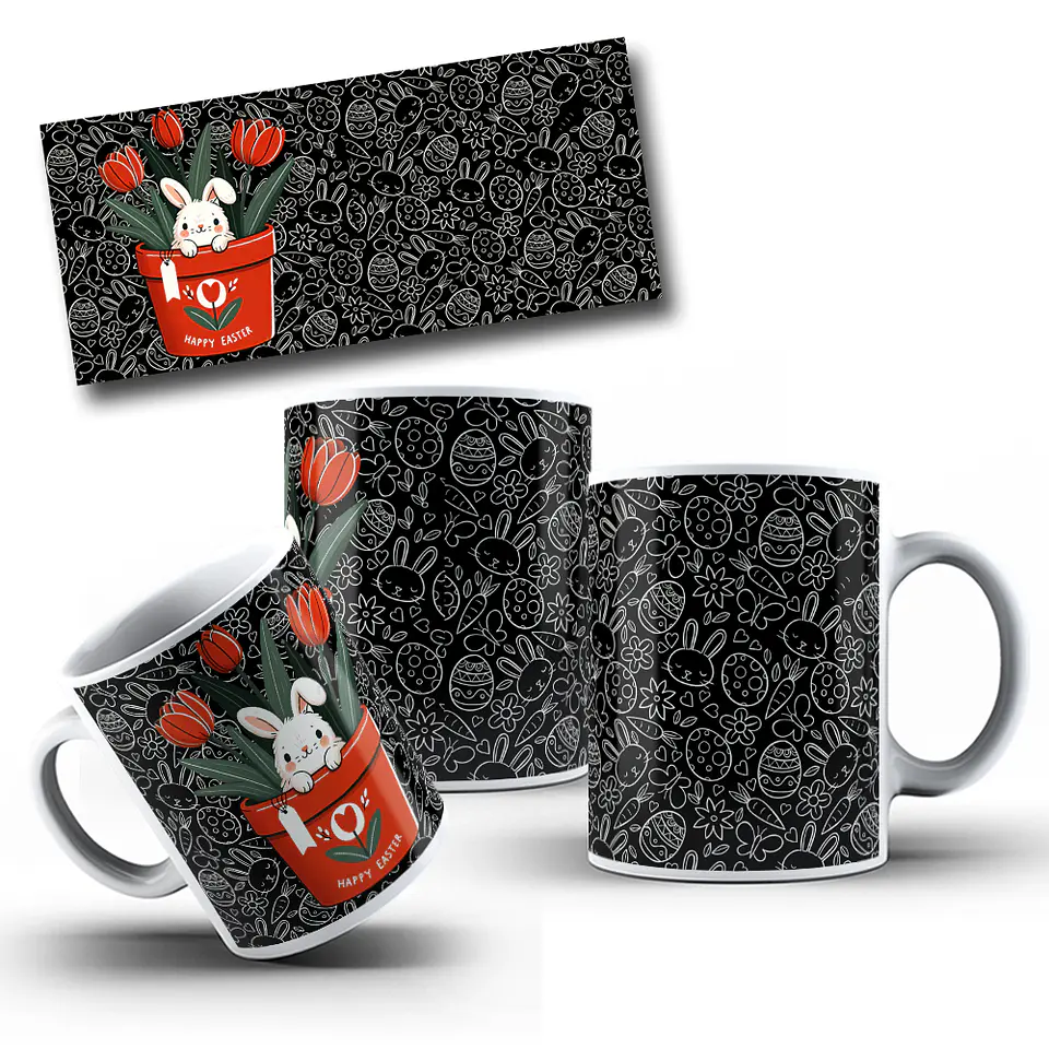 21 Arte para Caneca Páscoa Arquivo em Jpg 12