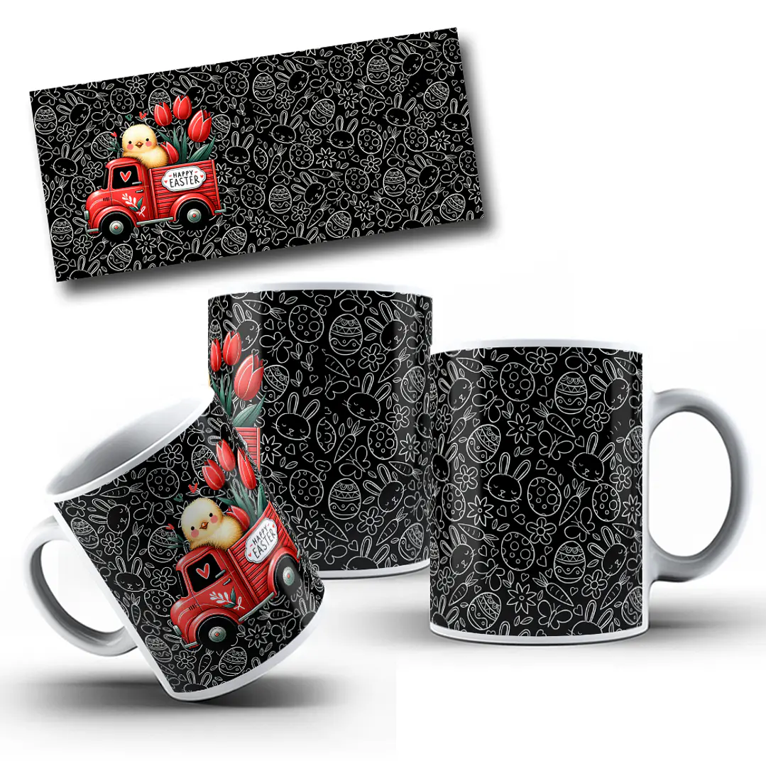 21 Arte para Caneca Páscoa Arquivo em Jpg 15