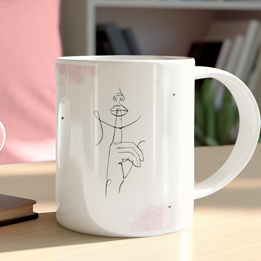 14 Artes para Caneca Dia das Mulheres Arquivo Editável 4