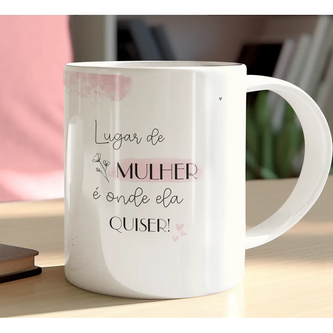 14 Artes para Caneca Dia das Mulheres Arquivo Editável 5