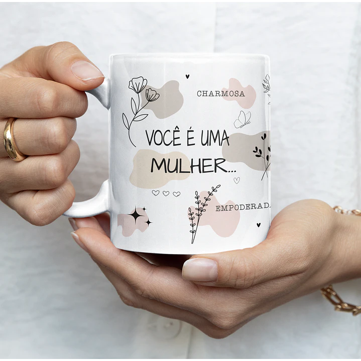 14 Artes para Caneca Dia das Mulheres Arquivo Editável 6