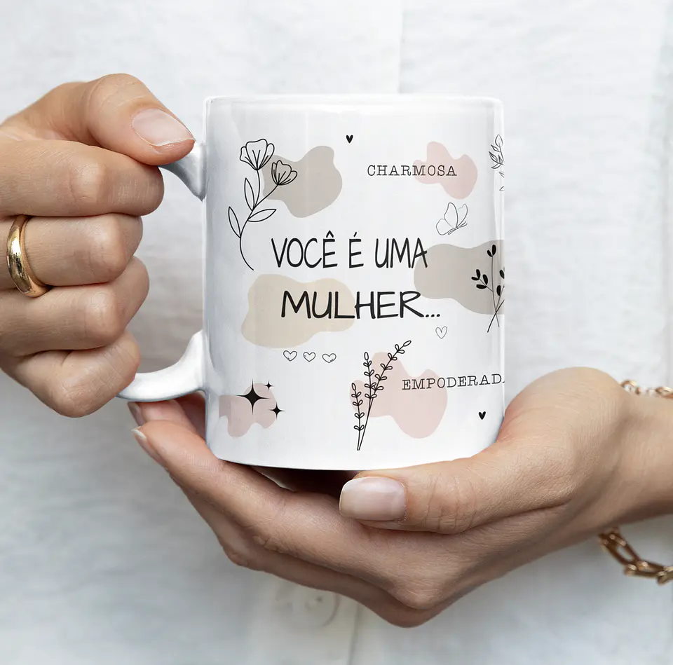14 Artes para Caneca Dia das Mulheres Arquivo Editável 6