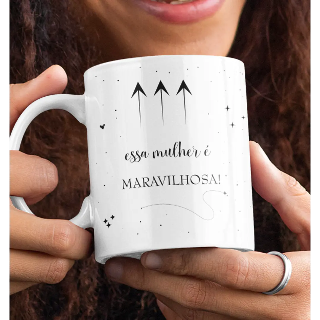 14 Artes para Caneca Dia das Mulheres Arquivo Editável 8