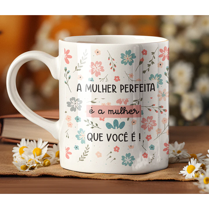 14 Artes para Caneca Dia das Mulheres Arquivo Editável 9