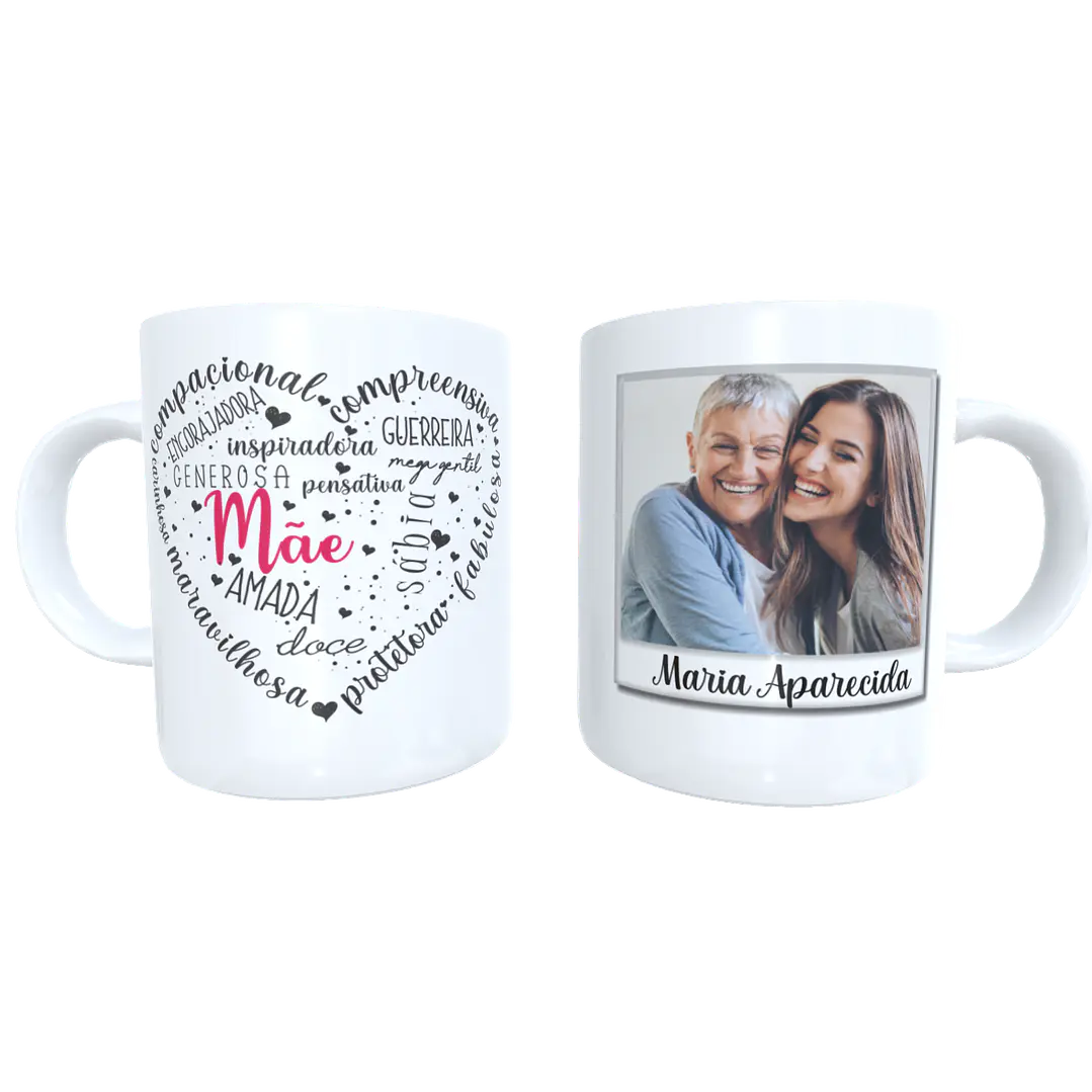 19 Arte para Caneca e Camisa Dia das Mães Arquivo em Png 3