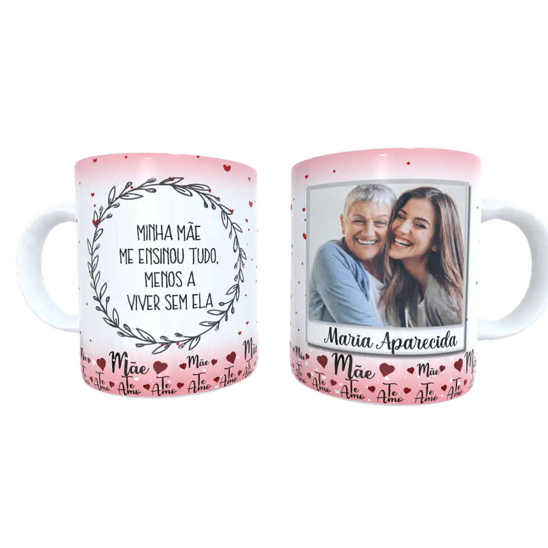 19 Arte para Caneca e Camisa Dia das Mães Arquivo em Png 4