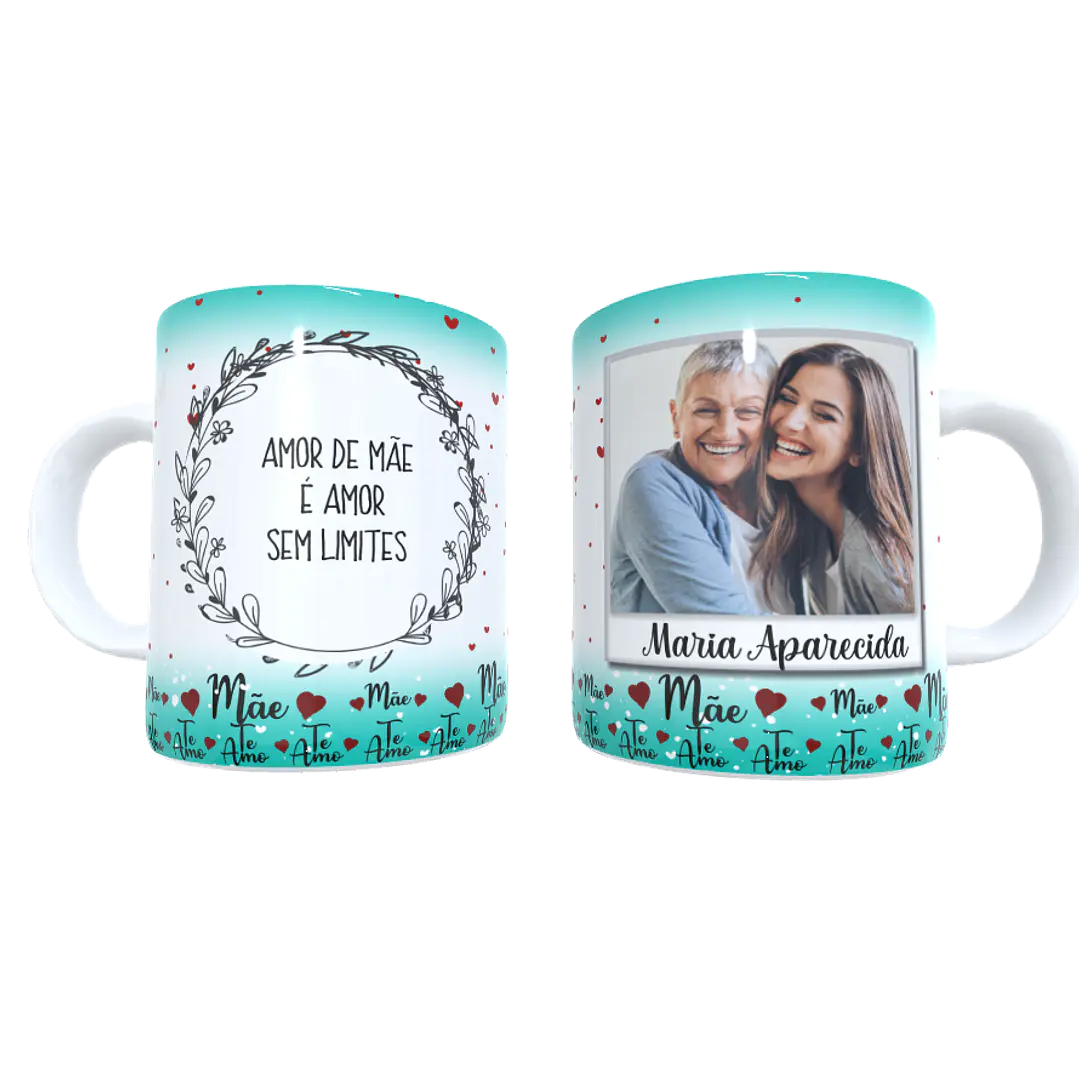 19 Arte para Caneca e Camisa Dia das Mães Arquivo em Png 5