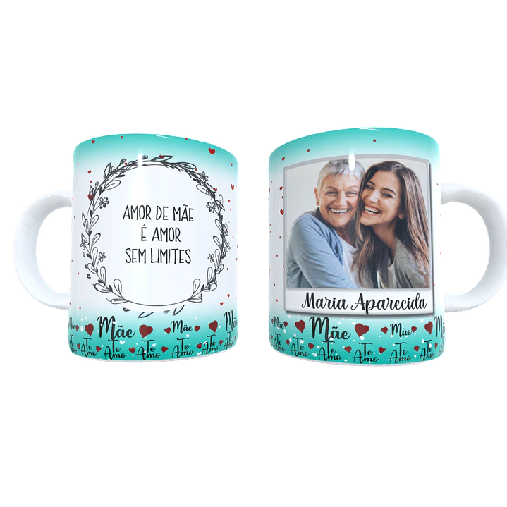 19 Arte para Caneca e Camisa Dia das Mães Arquivo em Png 5