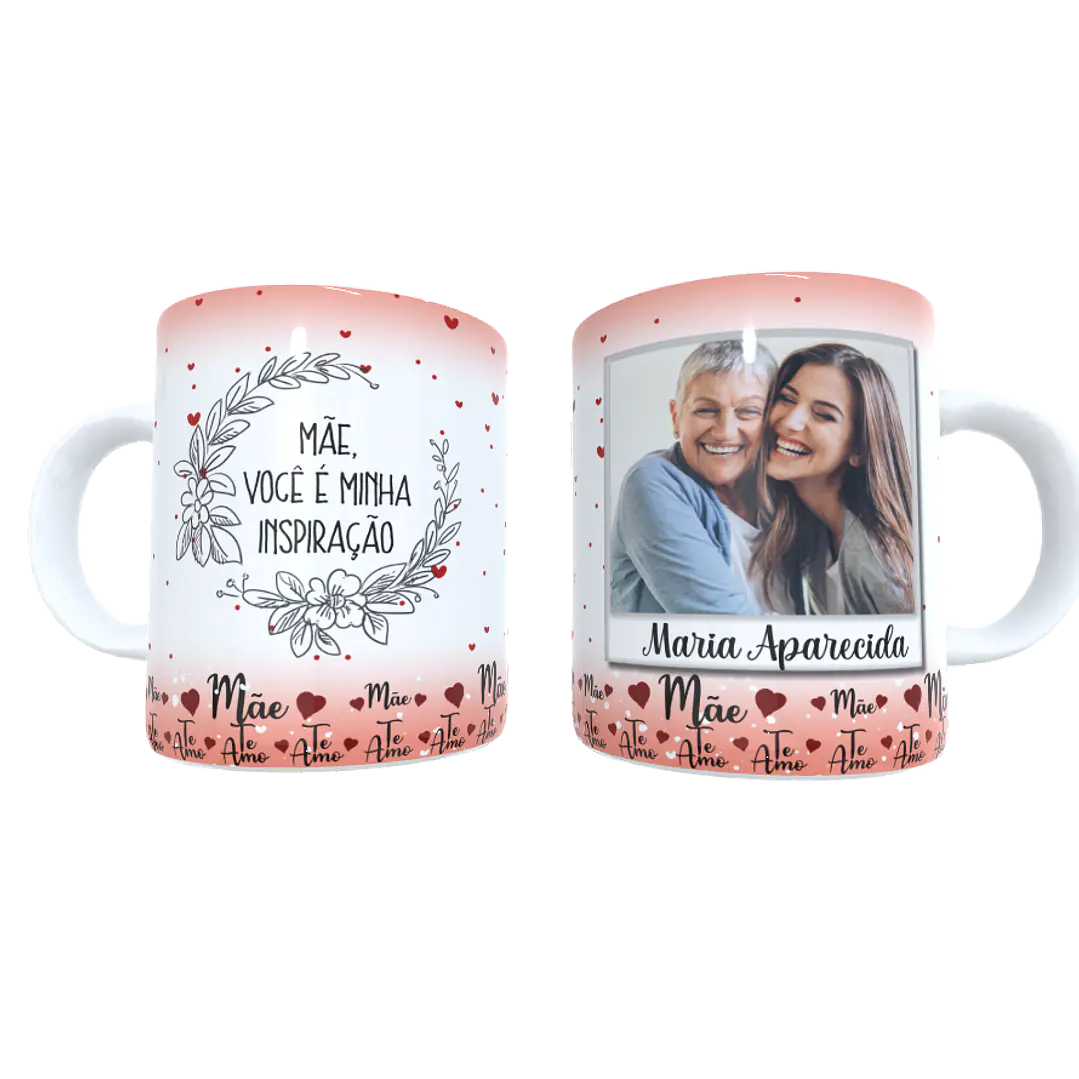 19 Arte para Caneca e Camisa Dia das Mães Arquivo em Png 6