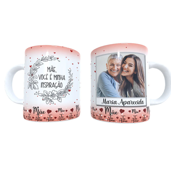 19 Arte para Caneca e Camisa Dia das Mães Arquivo em Png 6
