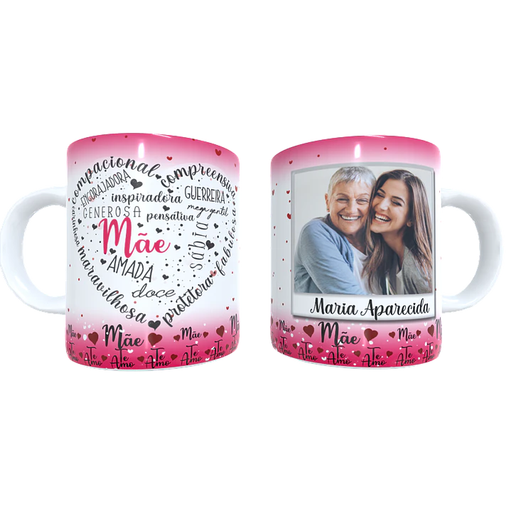 19 Arte para Caneca e Camisa Dia das Mães Arquivo em Png 7