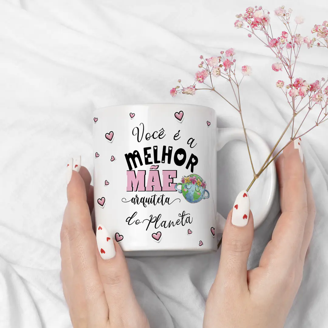 21 Arte para Caneca Dia das Mães Profissões Arquivo Editável 2