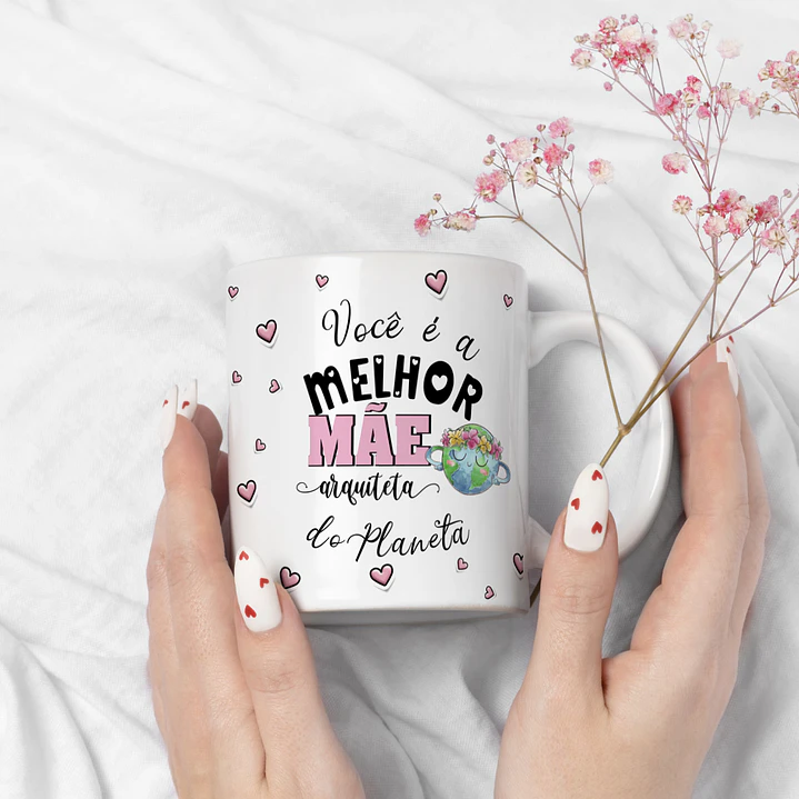21 Arte para Caneca Dia das Mães Profissões Arquivo Editável 2