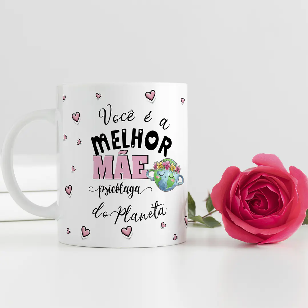 21 Arte para Caneca Dia das Mães Profissões Arquivo Editável 6