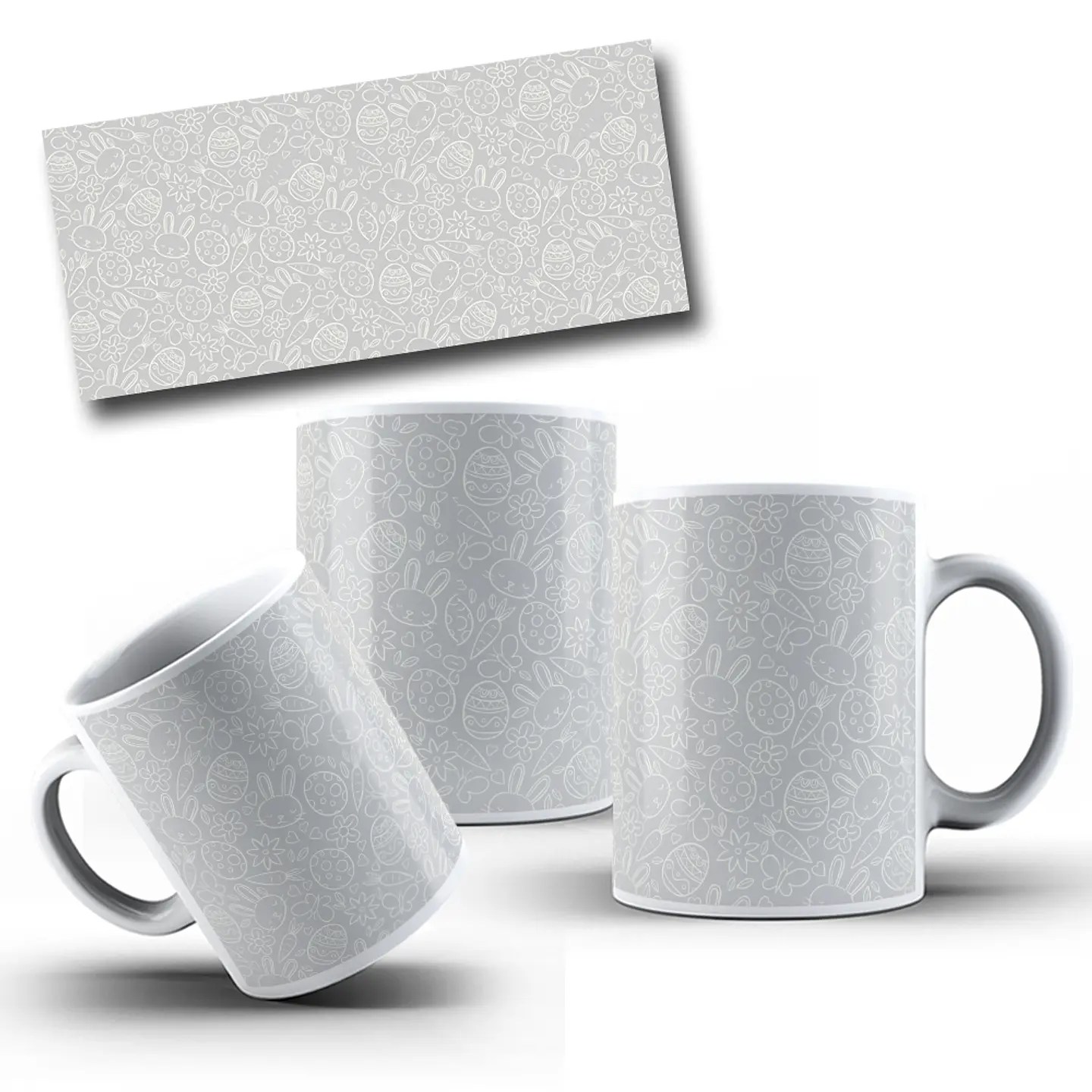 22 Arte para Fundos para Caneca Páscoa Arquivo em Jpg  9