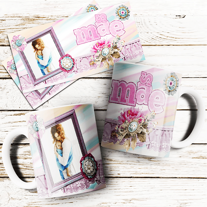 24 Arte para Caneca Dia das Mães Arquivo Editável  18