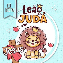 Kit Digital Leão de Judá em Png