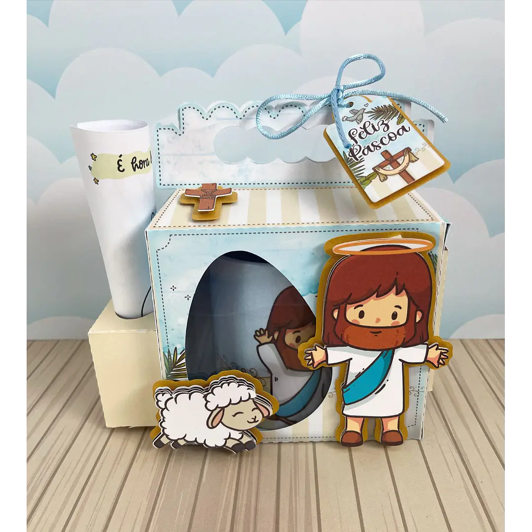 Kit Digital Páscoa Cristã Mimos Prontos em Pdf 8
