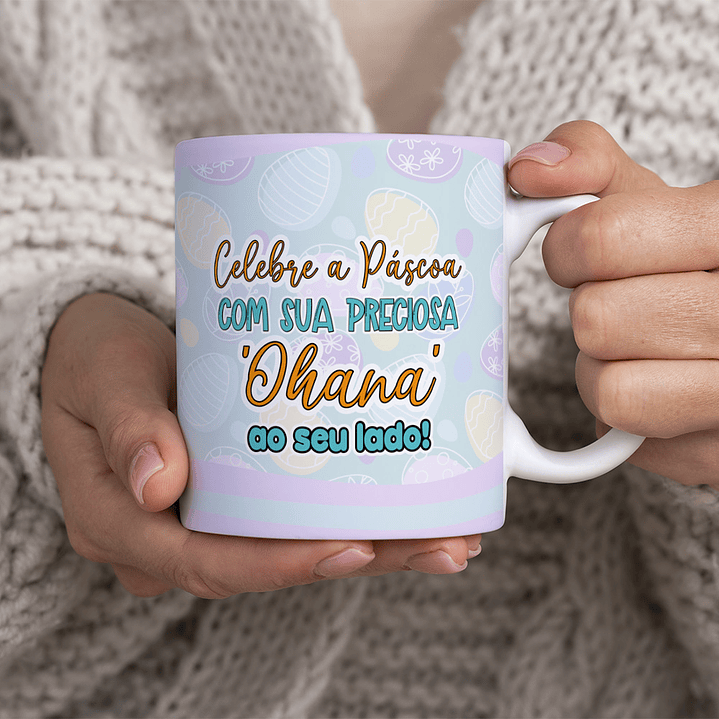 7 Arte para Caneca Páscoa Stitch Arquivo Editável 11