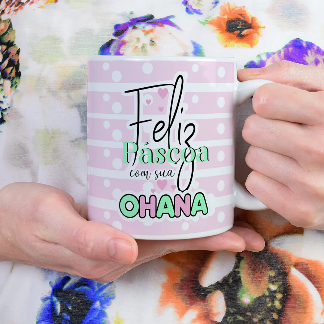 7 Arte para Caneca Páscoa Stitch Arquivo Editável 12