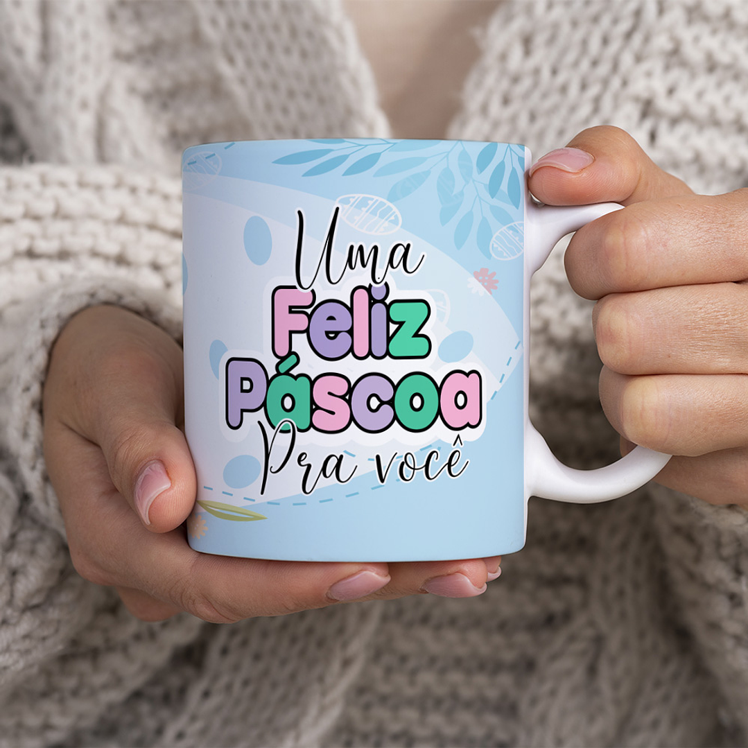 7 Arte para Caneca Páscoa Stitch Arquivo Editável 14