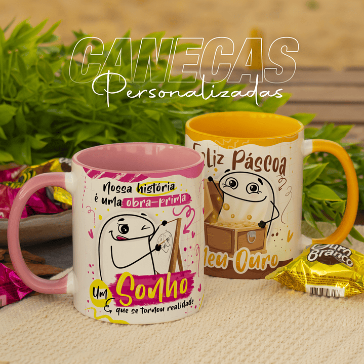 15 Arte para Caneca Páscoa Flork Arquivo em Png 3