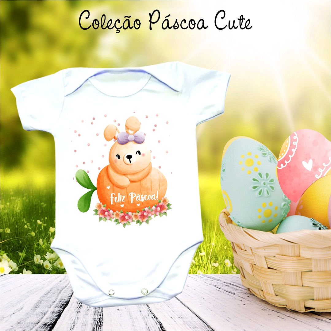 30 Arte para Caneca Almofada e Body Páscoa Cute Arquivo Editável 17