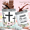 30 Arte para Caneca e Almofada Páscoa Cute Arquivo Editável