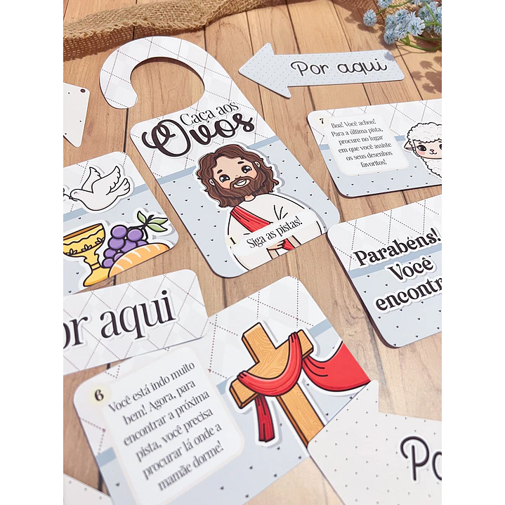 Arquivo Caça aos Ovos Páscoa Cristã em Pdf 3
