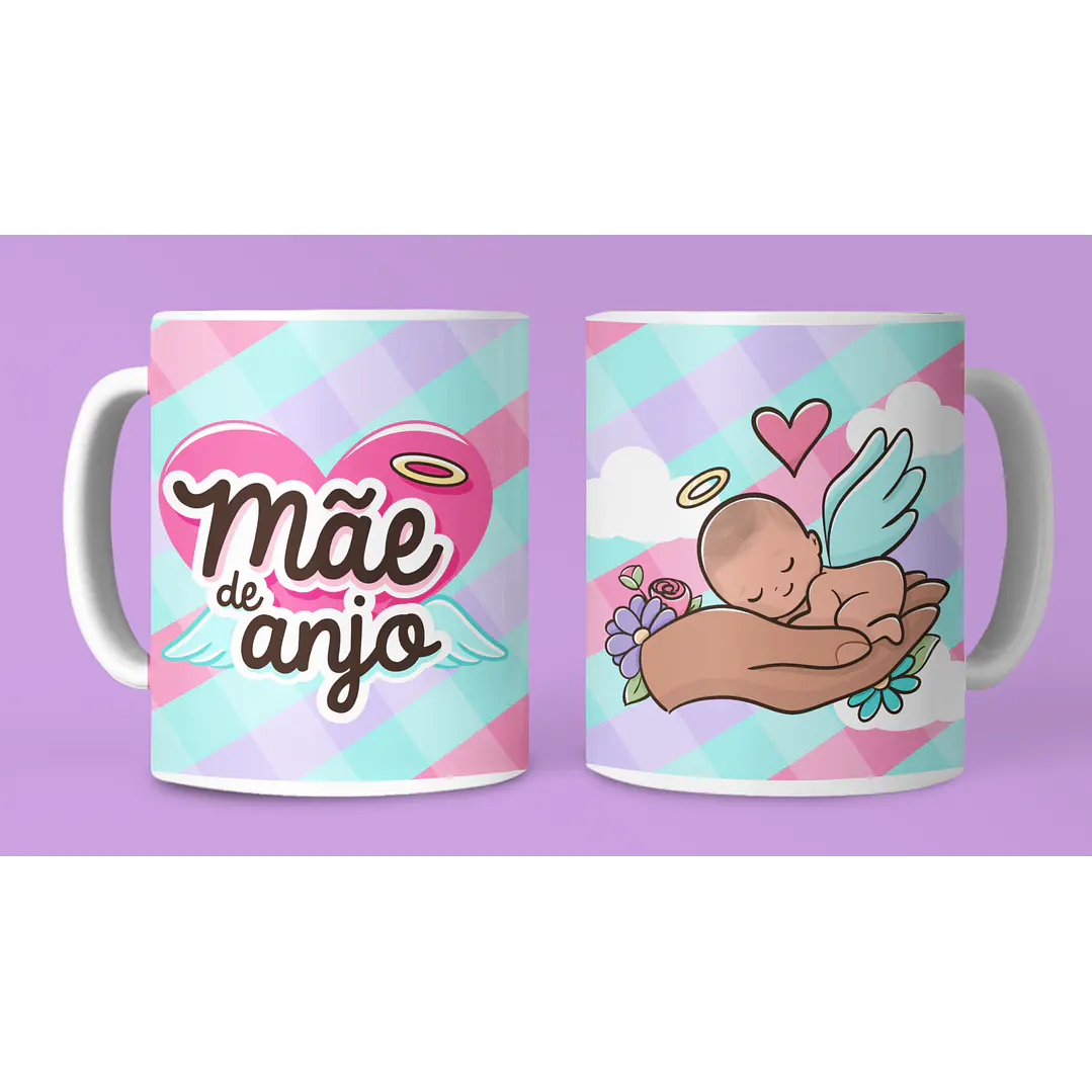 7 Artes para Caneca Dia das Mães Arquivo em Jpg 5
