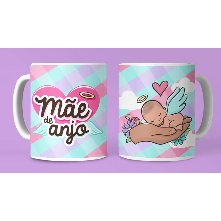 7 Artes para Caneca Dia das Mães Arquivo em Jpg 5