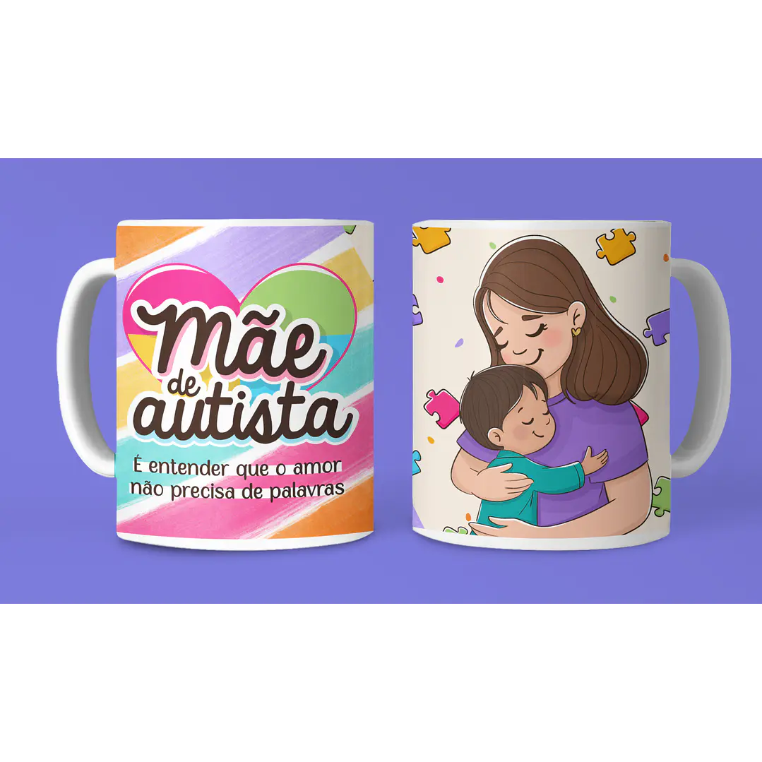 7 Artes para Caneca Dia das Mães Arquivo em Jpg 6