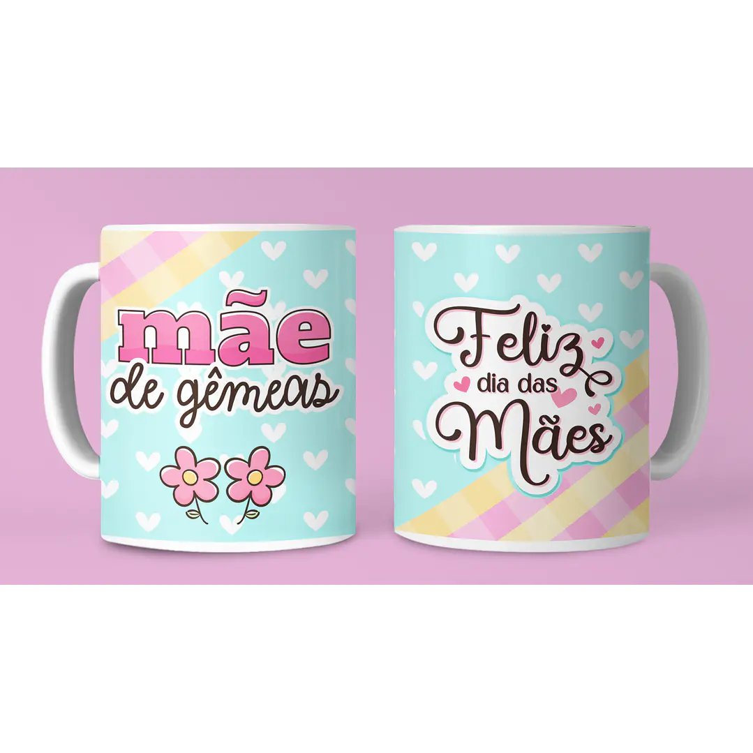 7 Artes para Caneca Dia das Mães Arquivo em Jpg 7