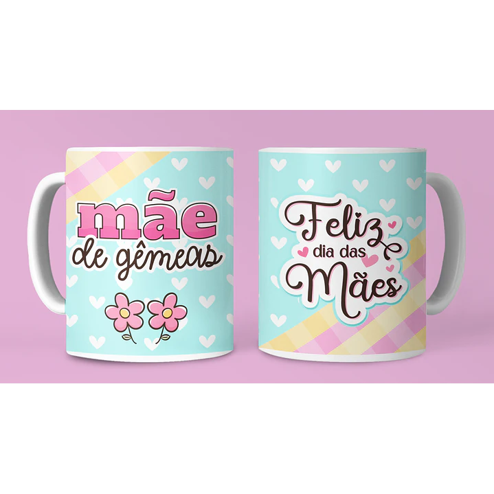 7 Artes para Caneca Dia das Mães Arquivo em Jpg 7