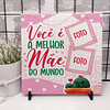 25 Artes para Caneca e Azulejo Dia das Mães Cactos Arquivo em Jpg 