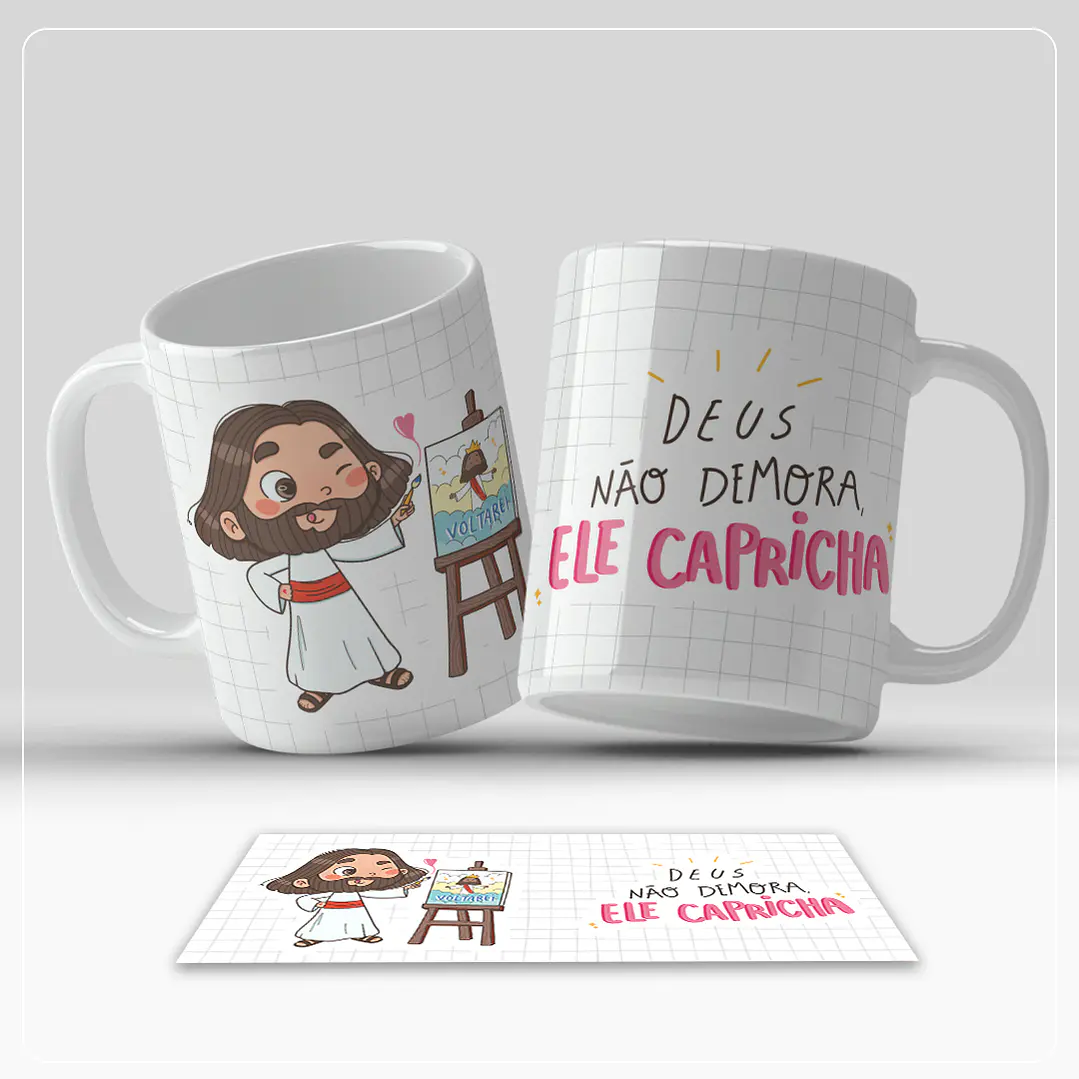 6 Artes para Caneca Jesus Frases Arquivo em Jpg 6