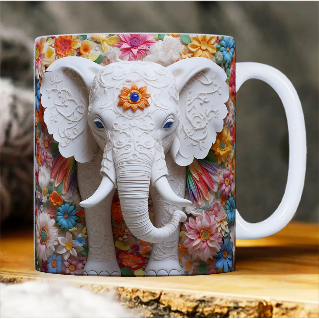 30 Artes para Caneca Animais 3d Arquivo em Jpg 1