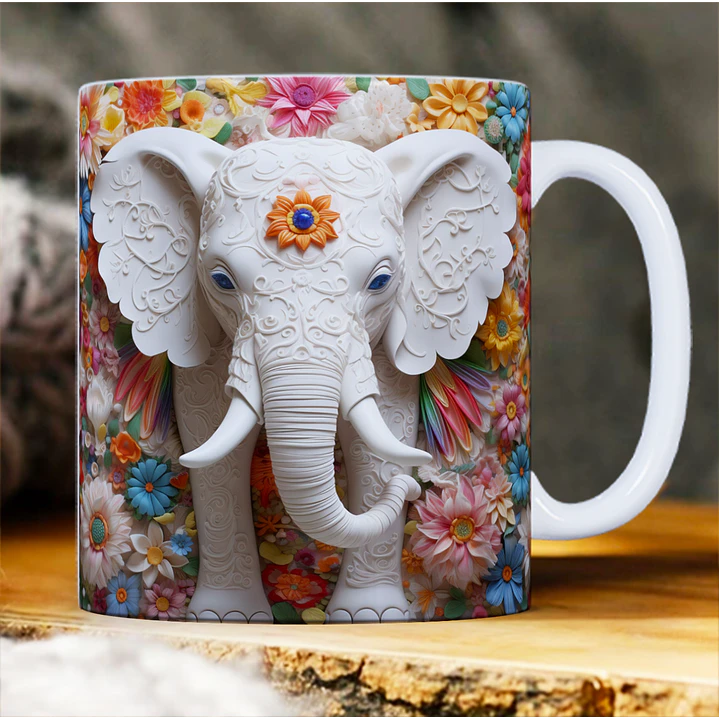 30 Artes para Caneca Animais 3d Arquivo em Jpg 1