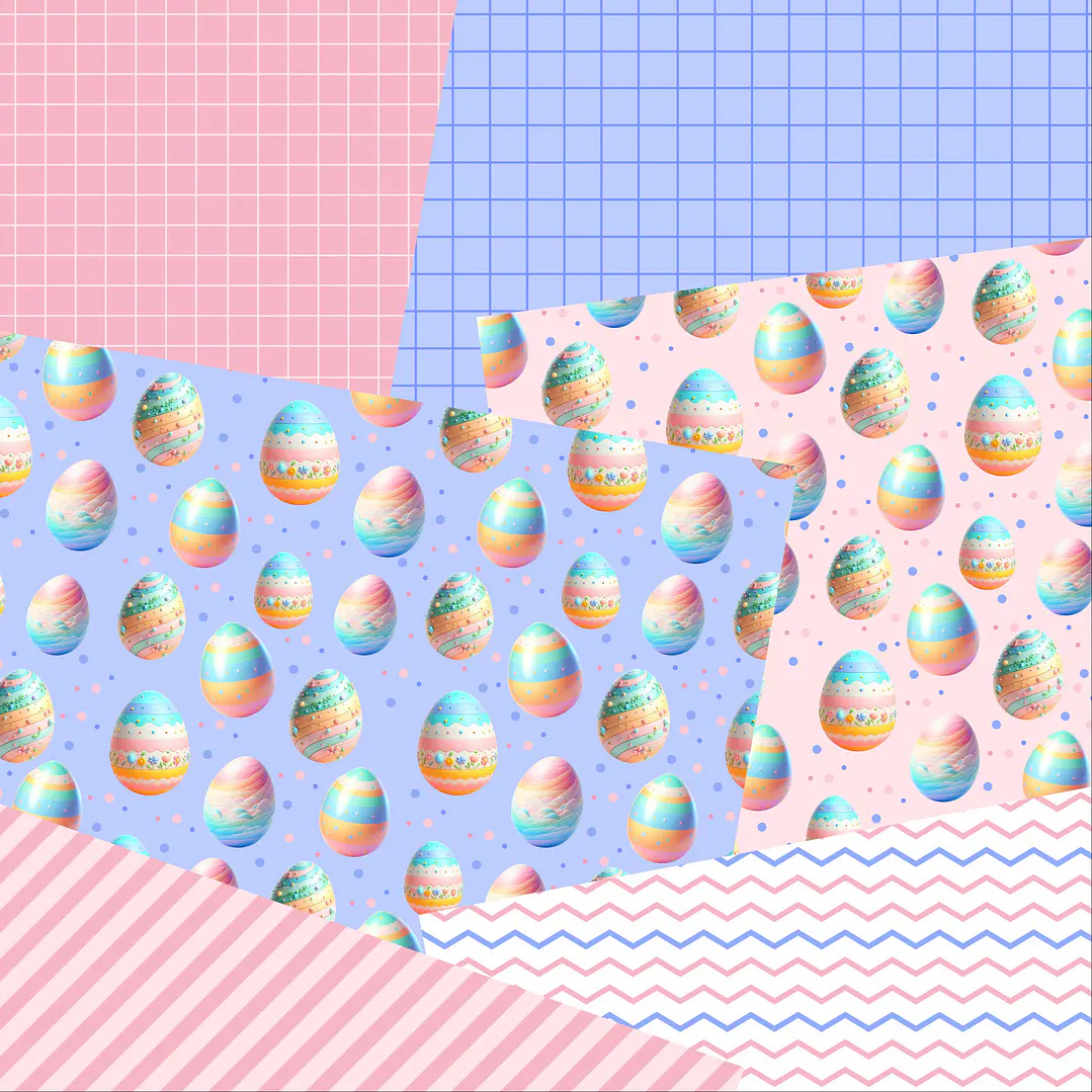 Kit Digital Páscoa Stitch em Png 3