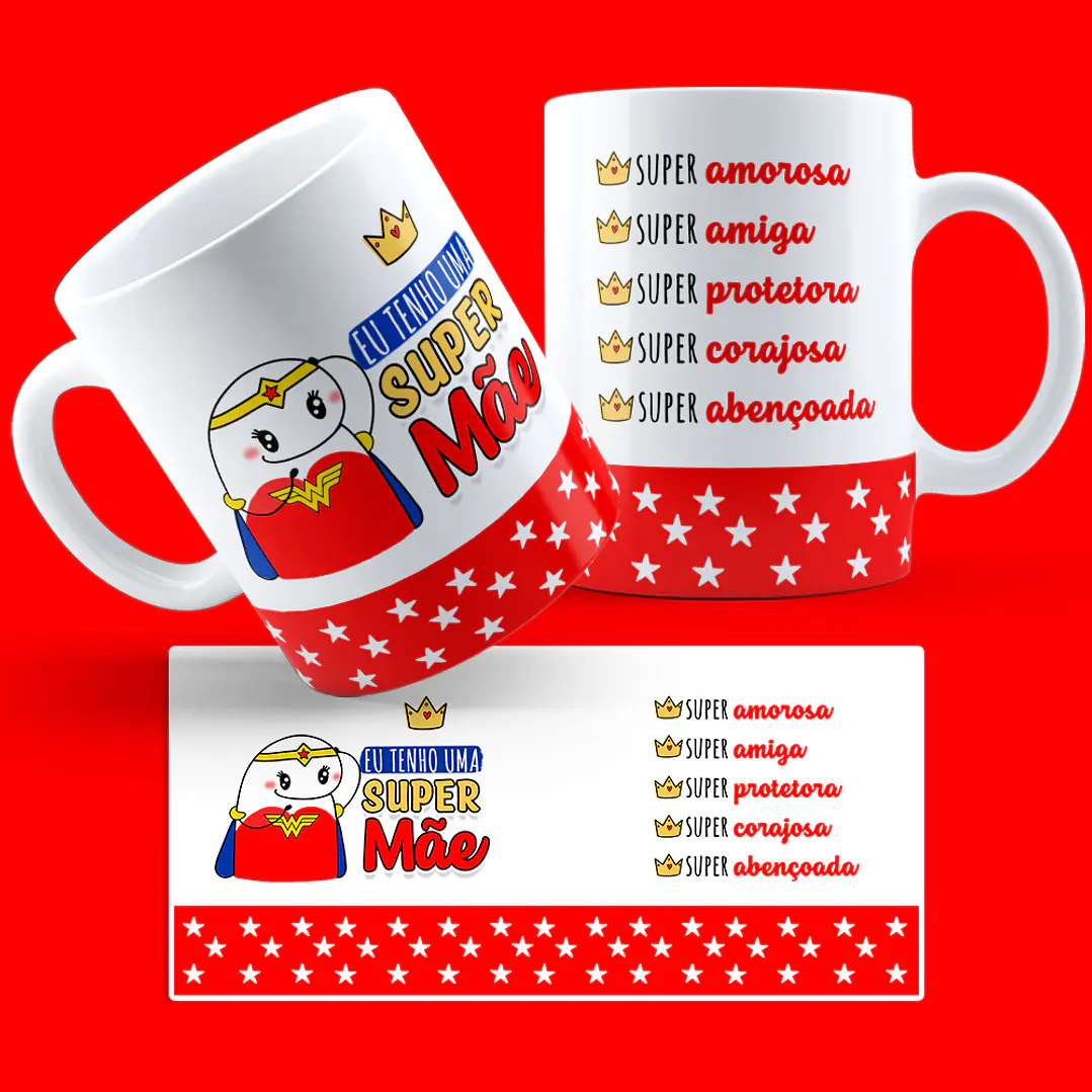 6 Artes Caneca Dia das Mães Flork Arquivos Png  1