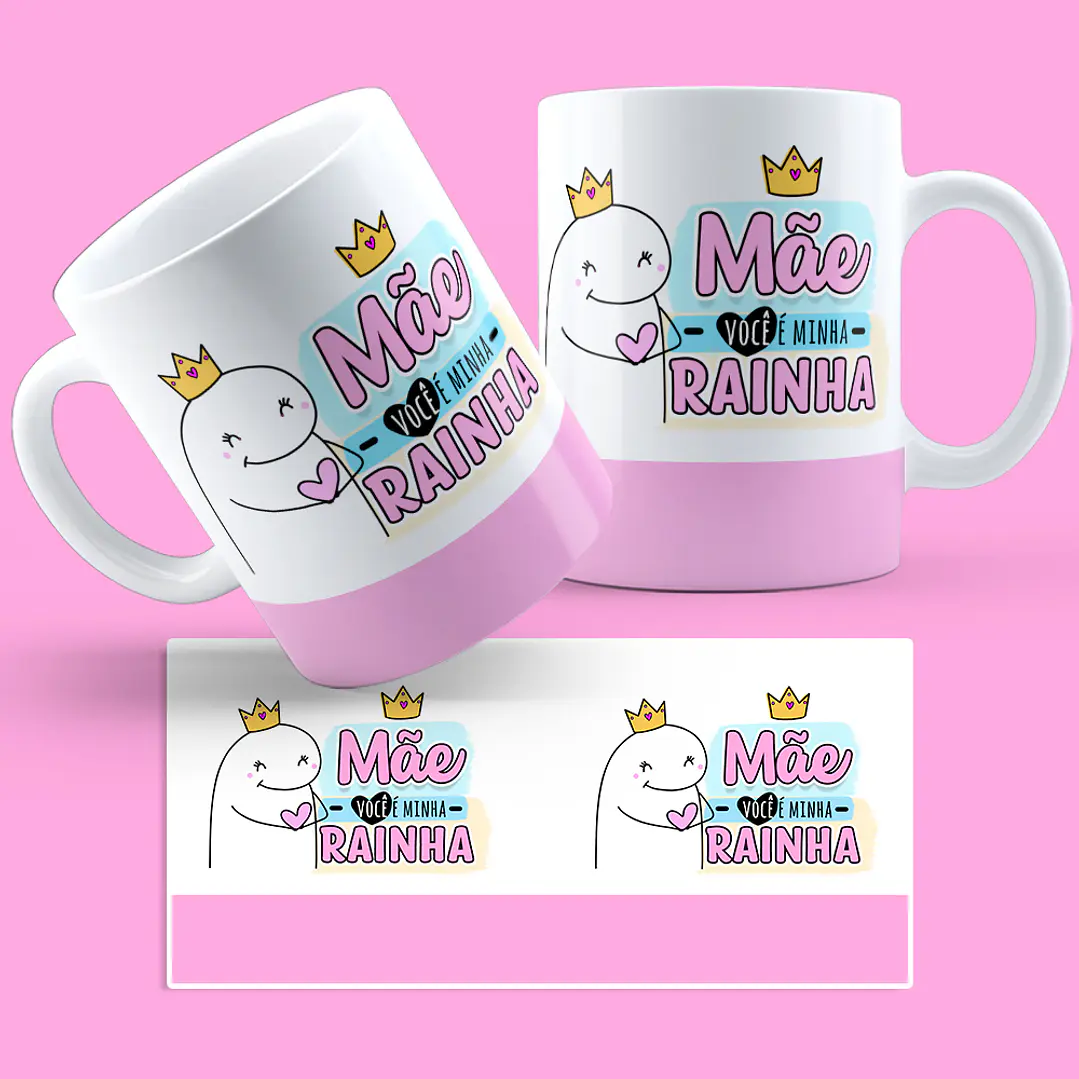 6 Artes Caneca Dia das Mães Flork Arquivos Png  7