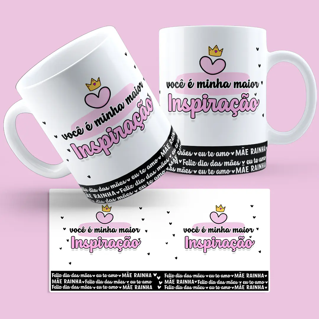 13 Artes Caneca Dia das Mães Arquivos Png  2