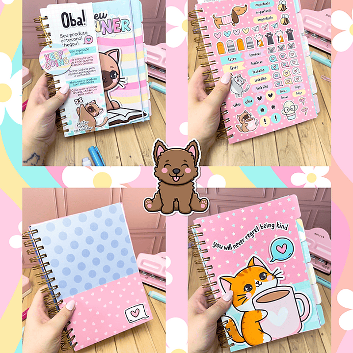 Kit Digital Fofurinhas e Mimos em Png 12