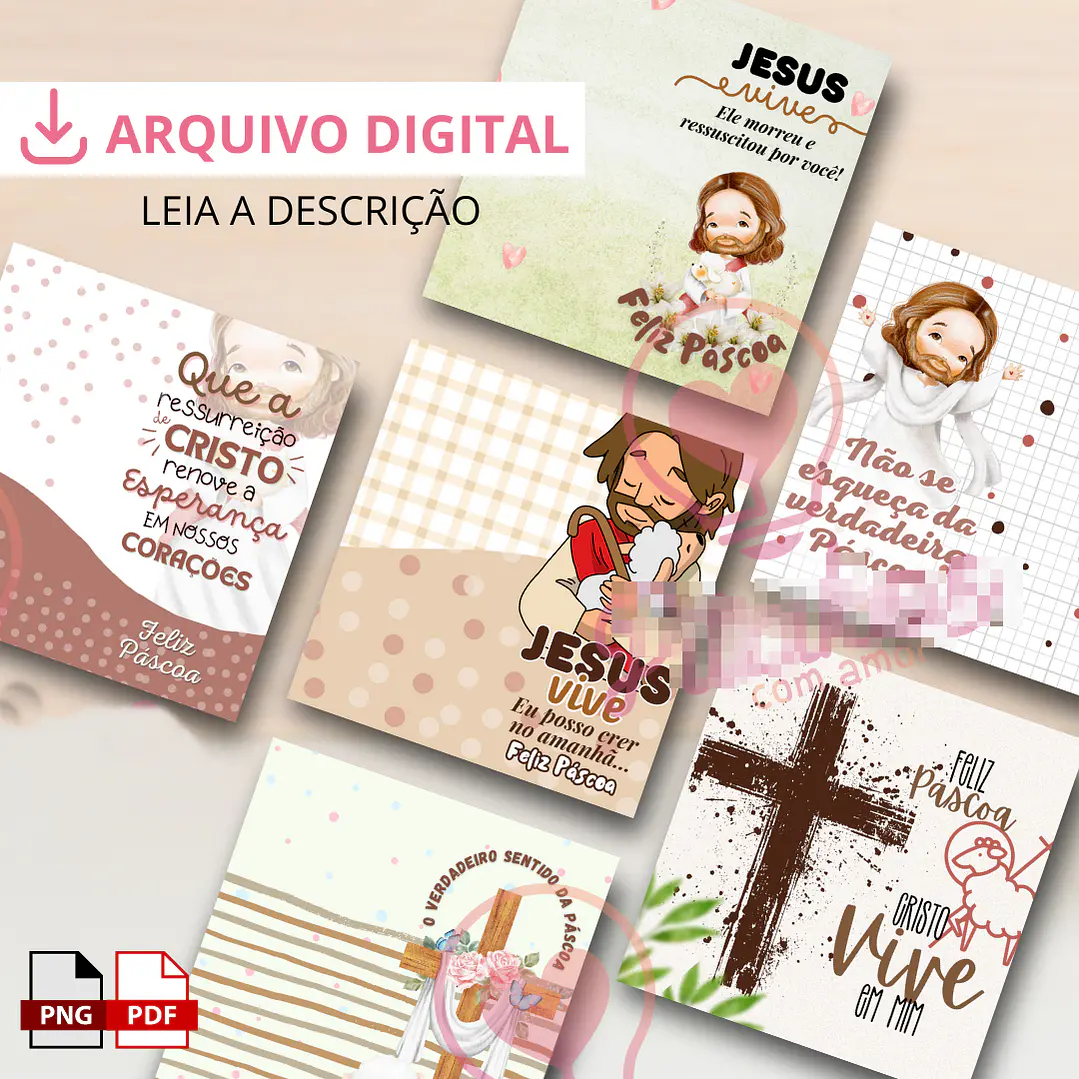 Arquivo Card Pascoa Sublimação Baixar Grátis 1