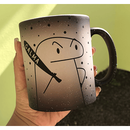 Arte para Caneca Gosto de Resolver as coisas com Calma em Jpg