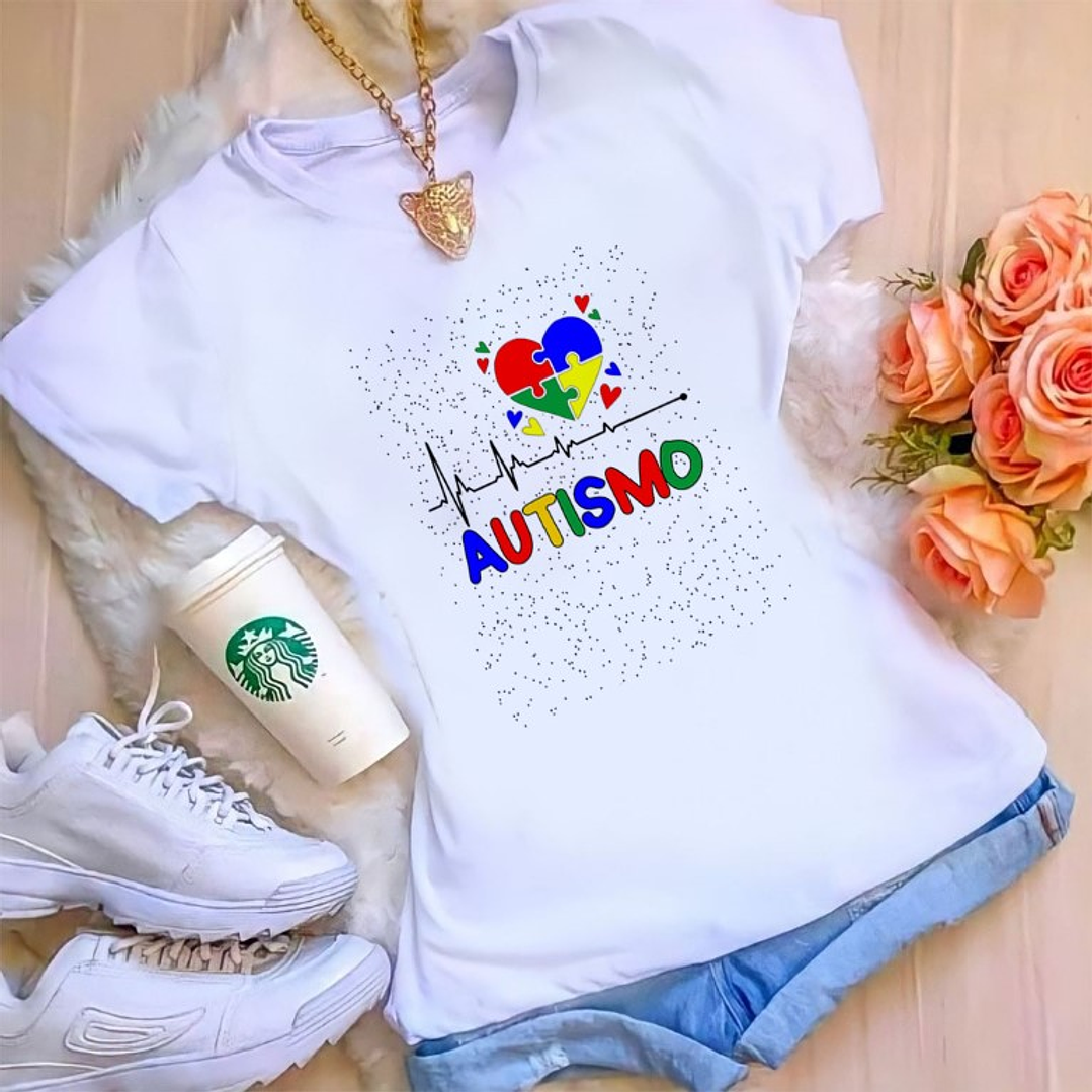 10 Arte para Caneca e Camisa Autismo Arquivo Editável 10
