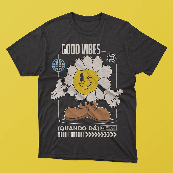 11 Arte para Camisa Frases Flores Flower Vibes Arquivo em Png 2
